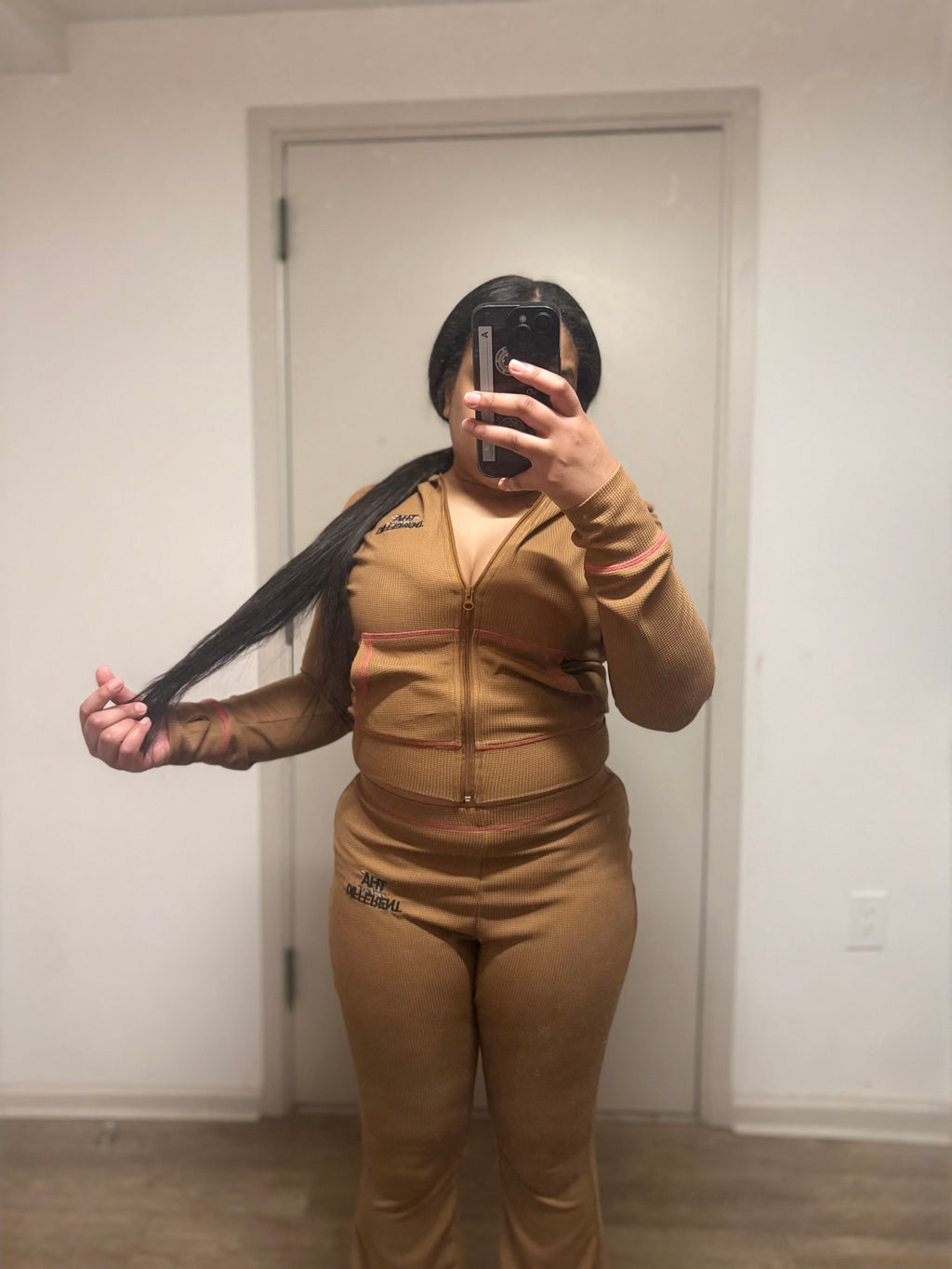 Thaflavordifferent Fitted Two Piece Set- Body Contour Fit