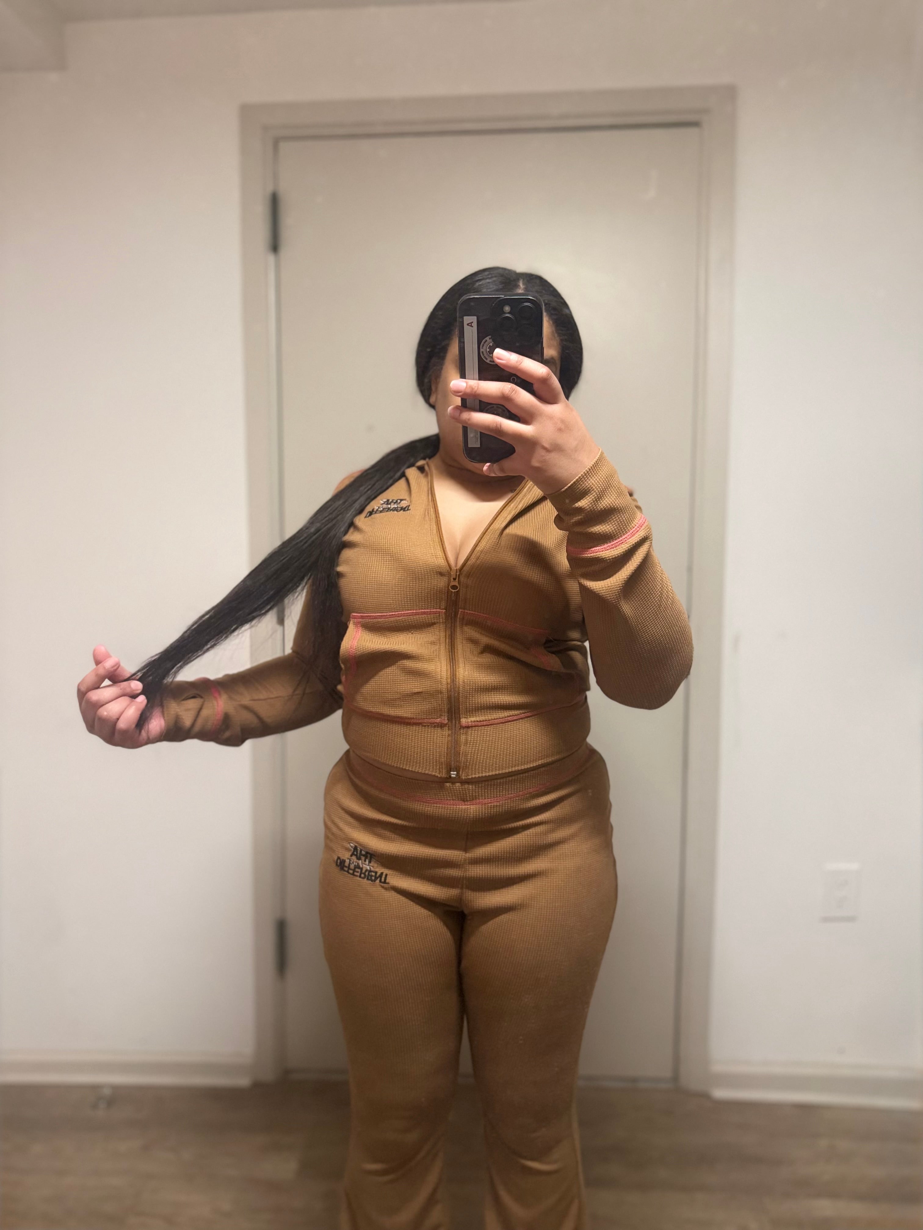Thaflavordifferent Fitted Two Piece Set- Body Contour Fit