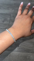 Silver Spark Tennis Bracelet