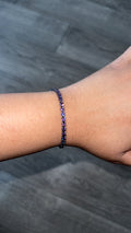 Purple Tennis Bracelet