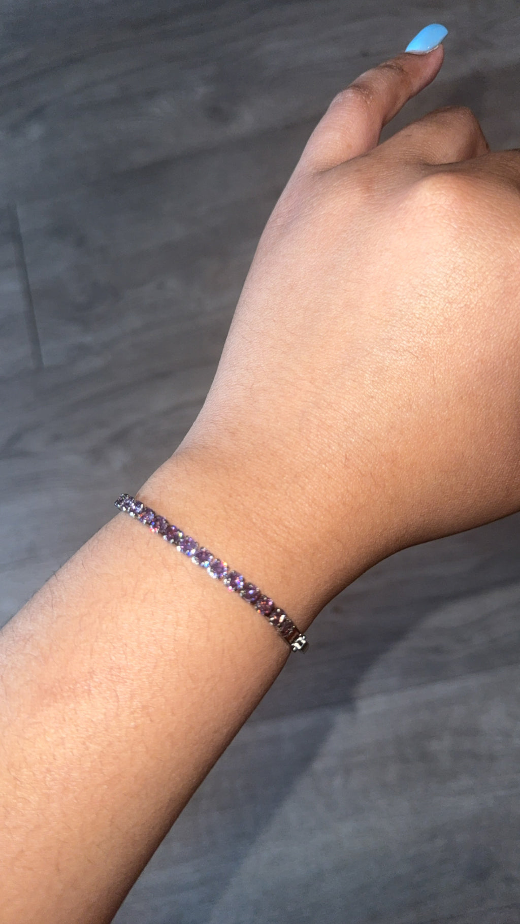 Grand Purple Tennis Bracelet 👑💜
