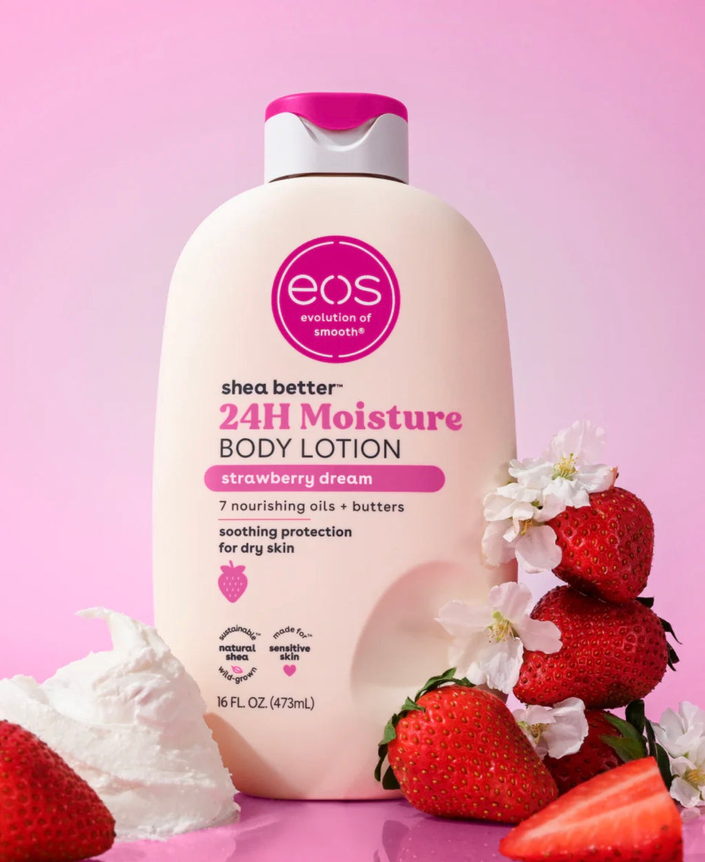 eos Body Lotion- Strawberry Dream🍓