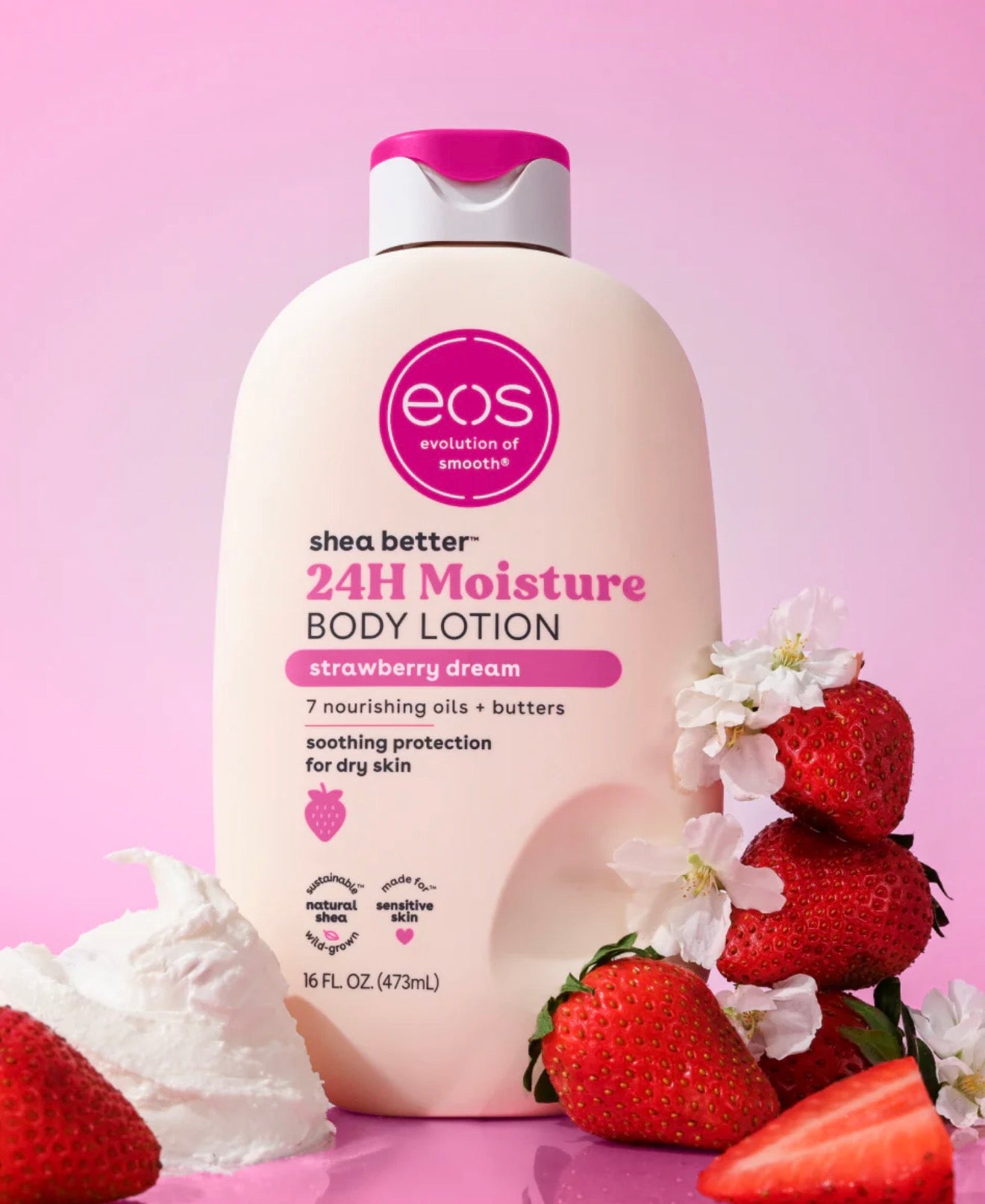 eos Body Lotion- Strawberry Dream🍓