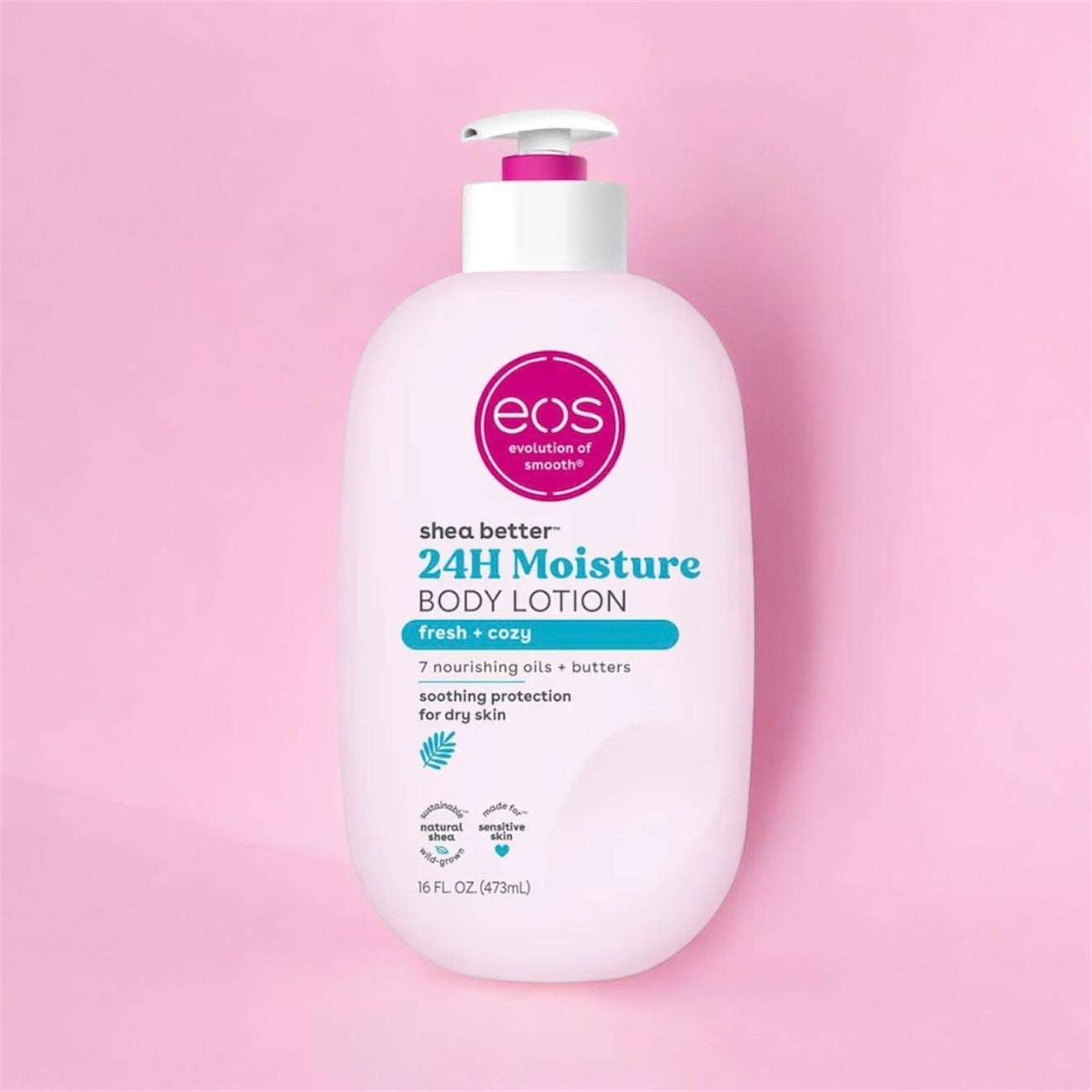 eos Shea Better Body Lotion- Fresh & Cozy